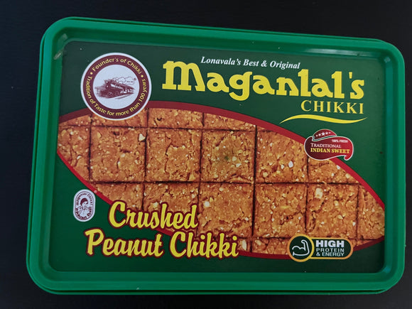 Maganlal Crushed Peanut Chikki (200gm)