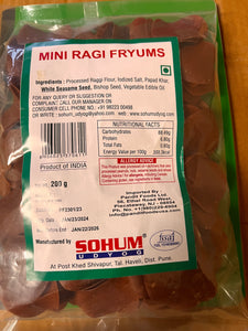 Mini Ragi Papad (200gm)